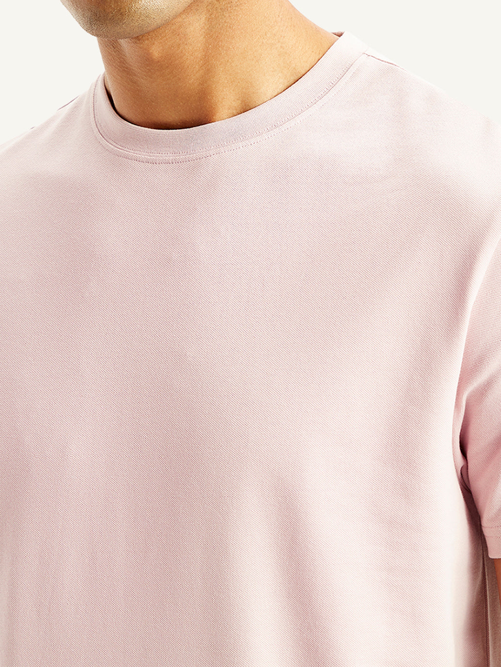 Men's Solid Slim Fit T-Shirt - 856f66f9-fce7-4380-805a-3b98bbebdce9 View