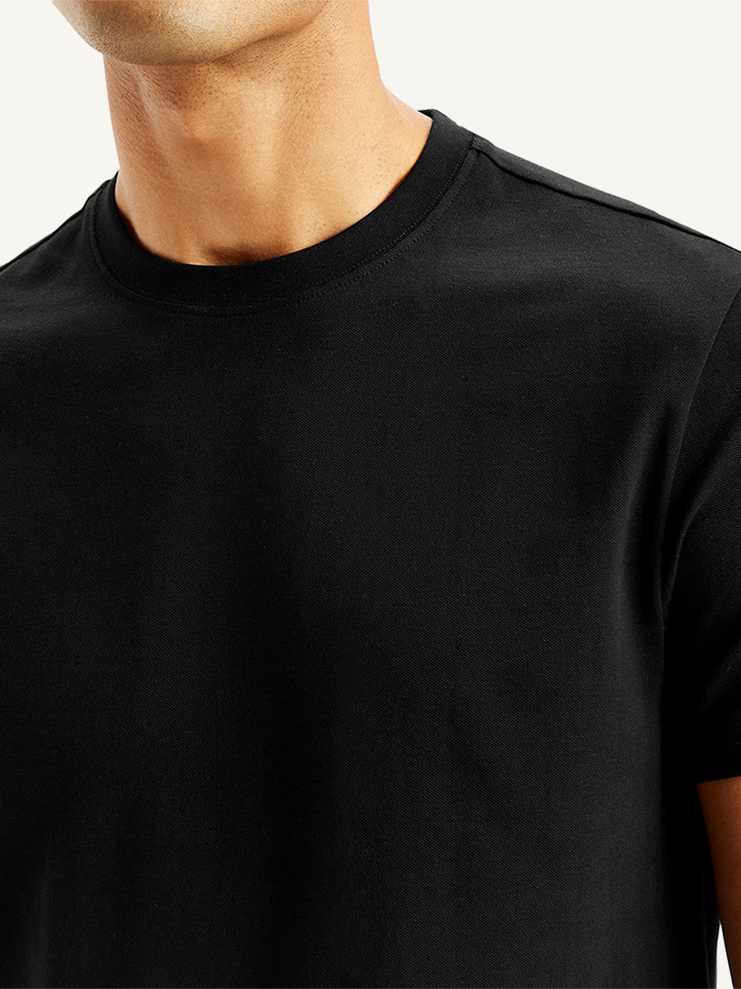 Men's Solid Slim Fit T-Shirt - 16712973-0806-462a-bc44-c42320a719cf View