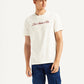 Men's Typographic Print Slim Fit T-shirt - Styleshot View