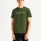 Men's Typographic Print Slim Fit T-shirt - Styleshot View