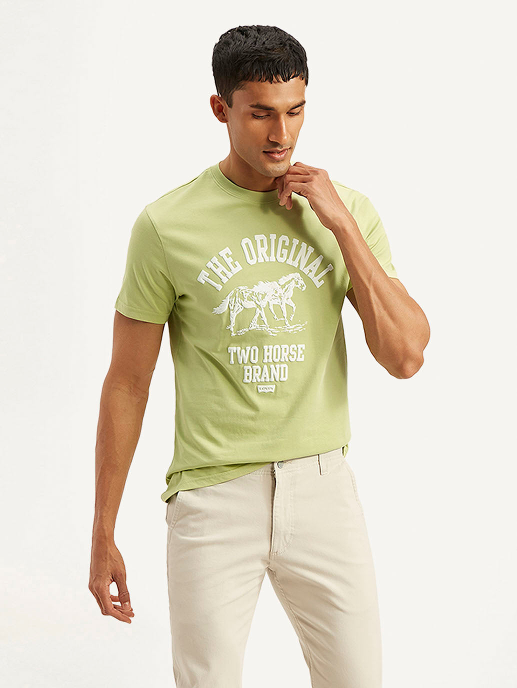 Men's Graphic Print Slim Fit T-Shirt - Styleshot View
