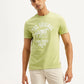 Men's Graphic Print Slim Fit T-Shirt - Front View