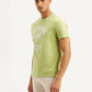 Men's Graphic Print Slim Fit T-Shirt - Side View