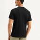 Men's Solid Slim Fit T-shirt - Back View