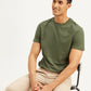 Men's Solid Slim Fit T-shirt - Styleshot View