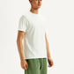 Men's Solid Slim Fit T-shirt - Side View