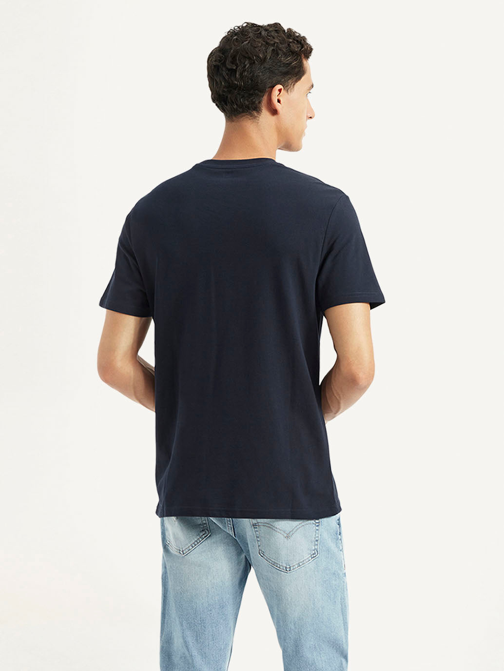 Men's Solid Slim Fit T-shirt - 91c8d555-ab41-421a-a7b8-8e6dd04ba142 View