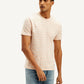 Men's Striped Slim Fit Linen T-shirt - Styleshot View
