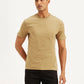 Men's Solid Slim Fit T-shirt - Front View