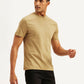 Men's Solid Slim Fit T-shirt - Side View