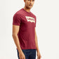 Men's Brand Logo Slim Fit T-shirt - Side View