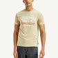 Men's Typographic Print Slim Fit T-Shirt - Styleshot View