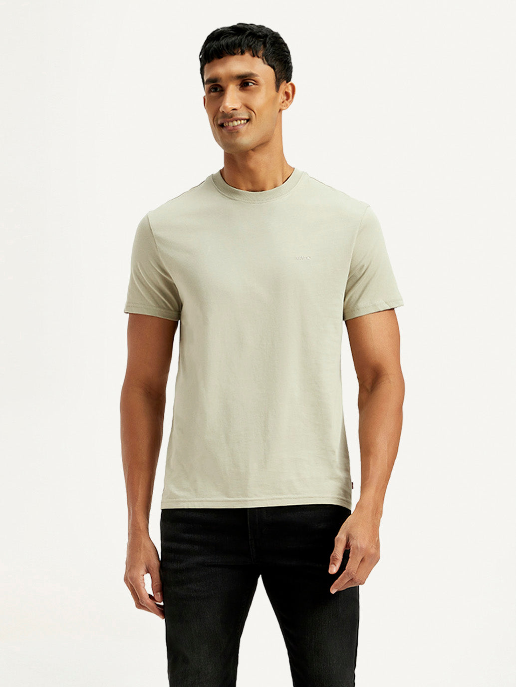 Men's Solid Slim Fit T-Shirt - Styleshotcopy View