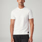 Men's Solid Slim Fit Pique T-Shirt - Front View