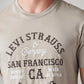 Men's Graphic Print Slim Fit T-Shirt - Detail View