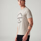 Men's Graphic Print Slim Fit T-Shirt - Side View