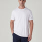 Men's Solid Slim Fit Jersey T-Shirt - Front View