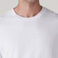 Men's Solid Slim Fit Jersey T-Shirt - Detail View