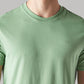 Men's Solid Slim Fit Jersey T-Shirt - Detail View