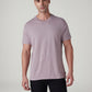 Men's Solid Slim Fit Jersey T-Shirt - Front View