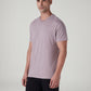 Men's Solid Slim Fit Jersey T-Shirt - Side View