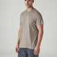 Men's Solid Slim Fit T-Shirt - Side View