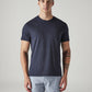 Men's Solid Slim Fit Jersey T-Shirt - Front View