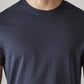 Men's Solid Slim Fit Jersey T-Shirt - Detail View