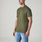 Men's Solid Slim Fit Pique T-Shirt - Side View