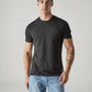 Men's Solid Slim Fit Pique T-Shirt - Front View