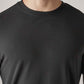 Men's Solid Slim Fit Pique T-Shirt - Detail View