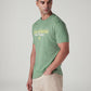 Men's Typography Printed Slim Fit Jersey T-Shirt - 20 View