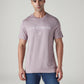 Men's Typography Printed Slim Fit Jersey T-Shirt - Front View