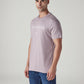 Men's Typography Printed Slim Fit Jersey T-Shirt - Side View