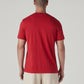 Men's Embroidered Slim Fit Jersey T-Shirt - Back View