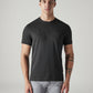 Men's Solid Slim Fit Jersey T-Shirt - Front View