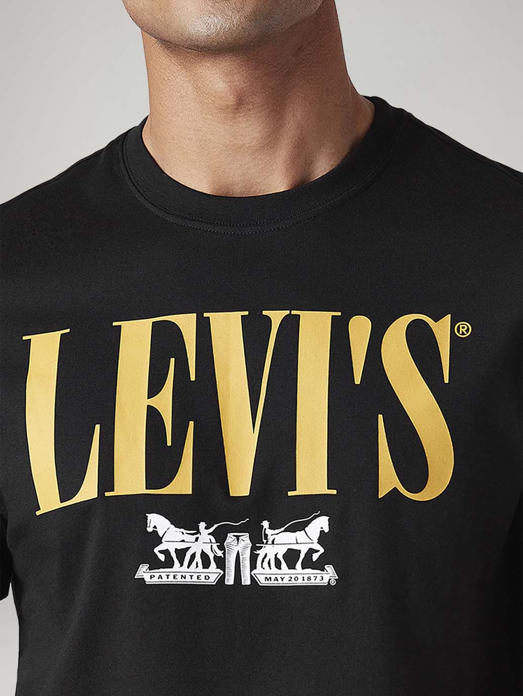 Men's Logo Printed Slim Fit T-Shirt - 338dfbba-3a0e-4434-ab27-5404f41a92fd View