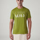 Men's Logo Printed Slim Fit T-Shirt - Front View