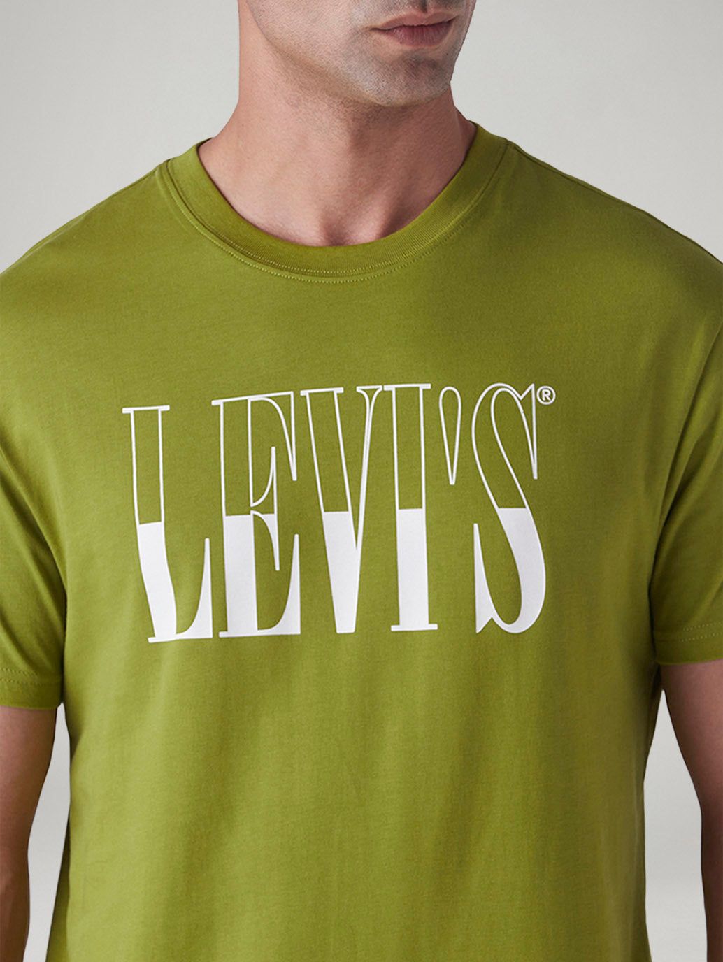 Men's Logo Printed Slim Fit T-Shirt - 20 View