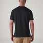 Men's Graphic Print Slim Fit T-Shirt - Back View
