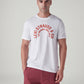 Men's Graphic Print Slim Fit T-Shirt - Front View