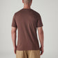 Men's Graphic Print Slim Fit T-Shirt - Back View