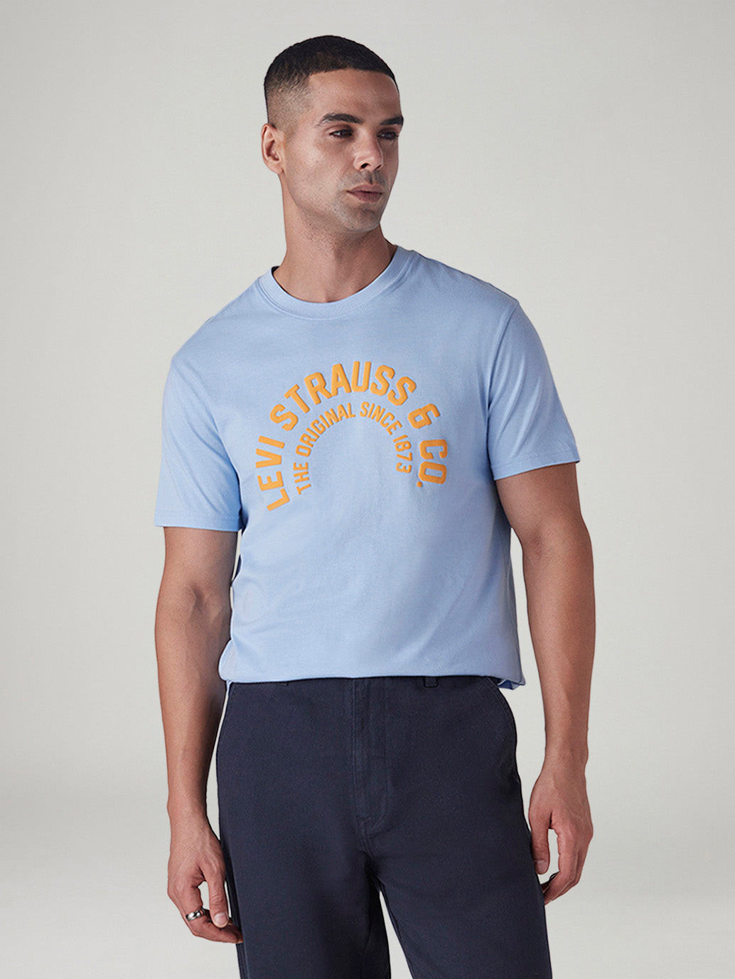 Men's Graphic Print Slim Fit T-Shirt