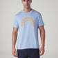 Men's Graphic Print Slim Fit T-Shirt - Front View