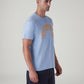 Men's Graphic Print Slim Fit T-Shirt - Side View