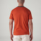 Men's Graphic Print Slim Fit T-Shirt - Back View