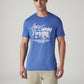 Men's Graphic Print Slim Fit Jersey T-Shirt - Front View