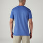 Men's Graphic Print Slim Fit Jersey T-Shirt - Back View