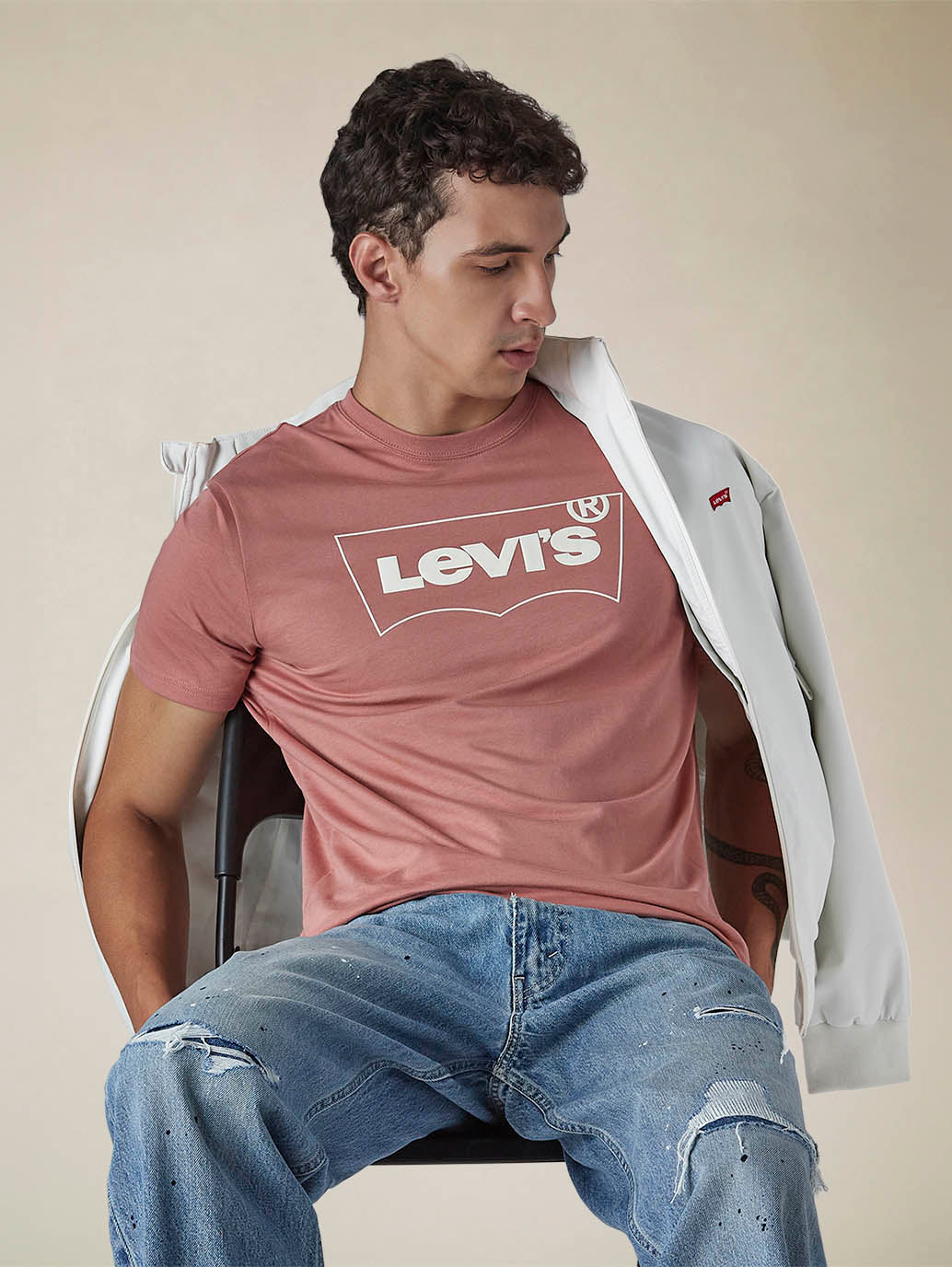 Men's Solid Round Neck Slim Fit Jersey T-Shirt