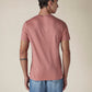 Men's Solid Round Neck Slim Fit Jersey T-Shirt - 51b75384-89c2-4381-a3cc-31f8cd7cf583 View